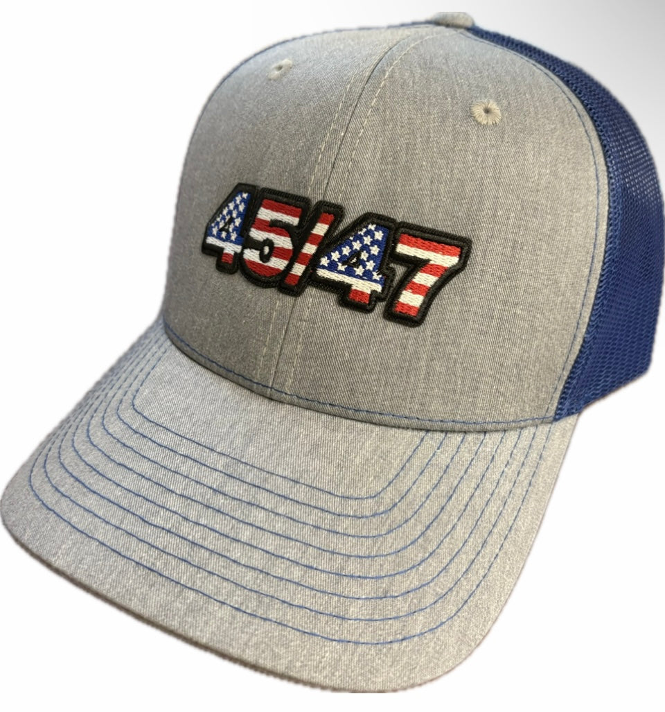 5.56: DJT "45/47" Snap Back Vetted Hat