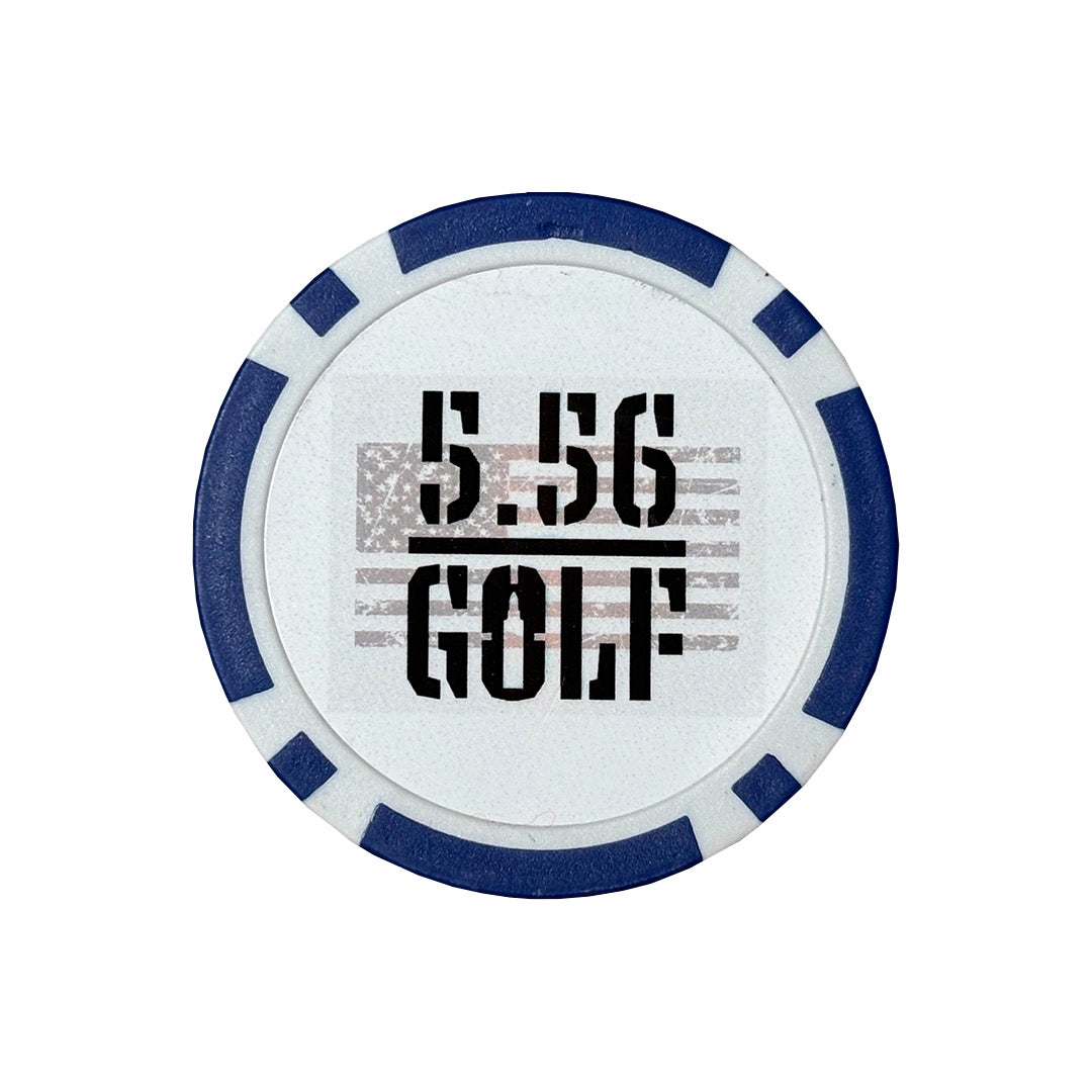 5.56 Ball marker poker chip